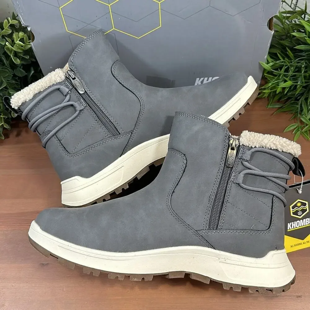 Khombu Sarah Water Repellent Ankle‎ Boots Size 8